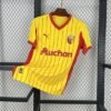 Maglia RC Lens Home 2025/26 Versione Tifoso vista frontale completa