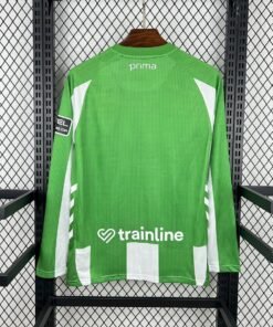 Maglia Real Betis Home Manica Lunga 2025/26 Versione Tifoso vista posteriore