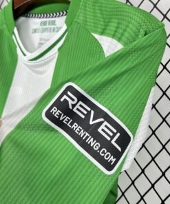 Maglia Real Betis Home Manica Lunga 2025/26 Versione Tifoso vista laterale