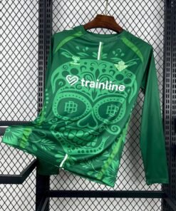 Maglia Real Betis Home Manica Lunga 2025/26 Versione Giocatore vista frontale completa