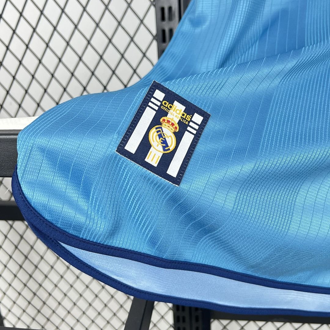 Maglia real madrid retro - Maglia Real Madrid Third 1999/00 Retro vista laterale