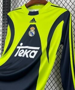 Maglia real madrid retro - Maglia Real Madrid Keeper Manica Lunga 1999/00 Retro vista laterale