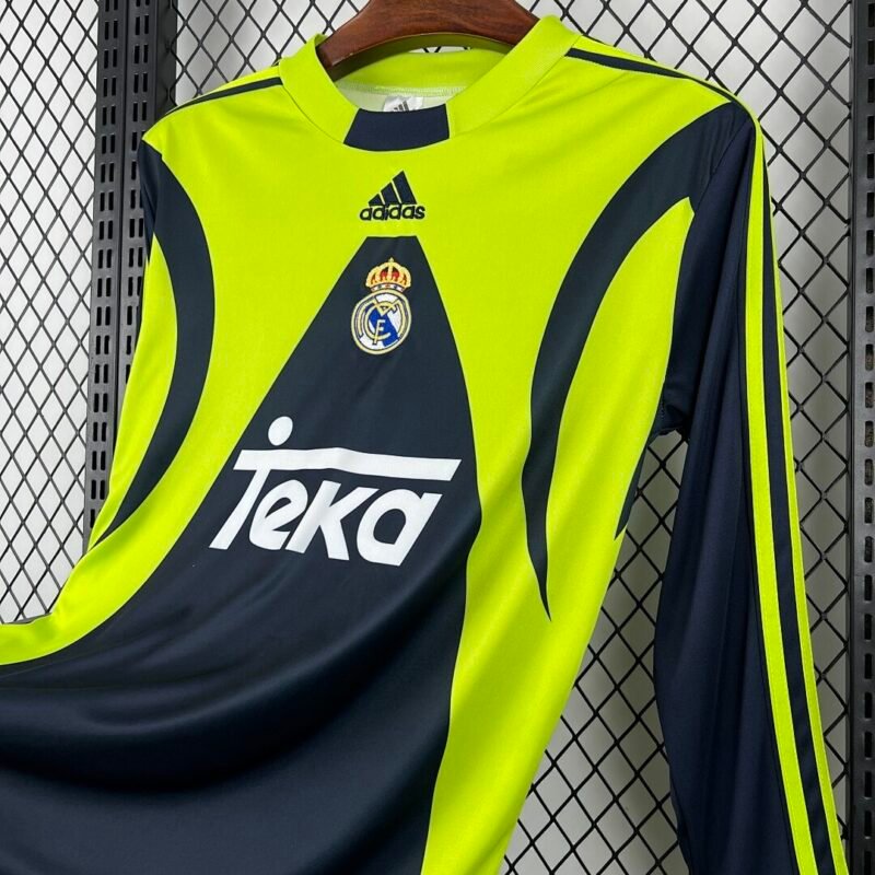 maglia da portiere real madrid manica lunga 1999/00 retro vista