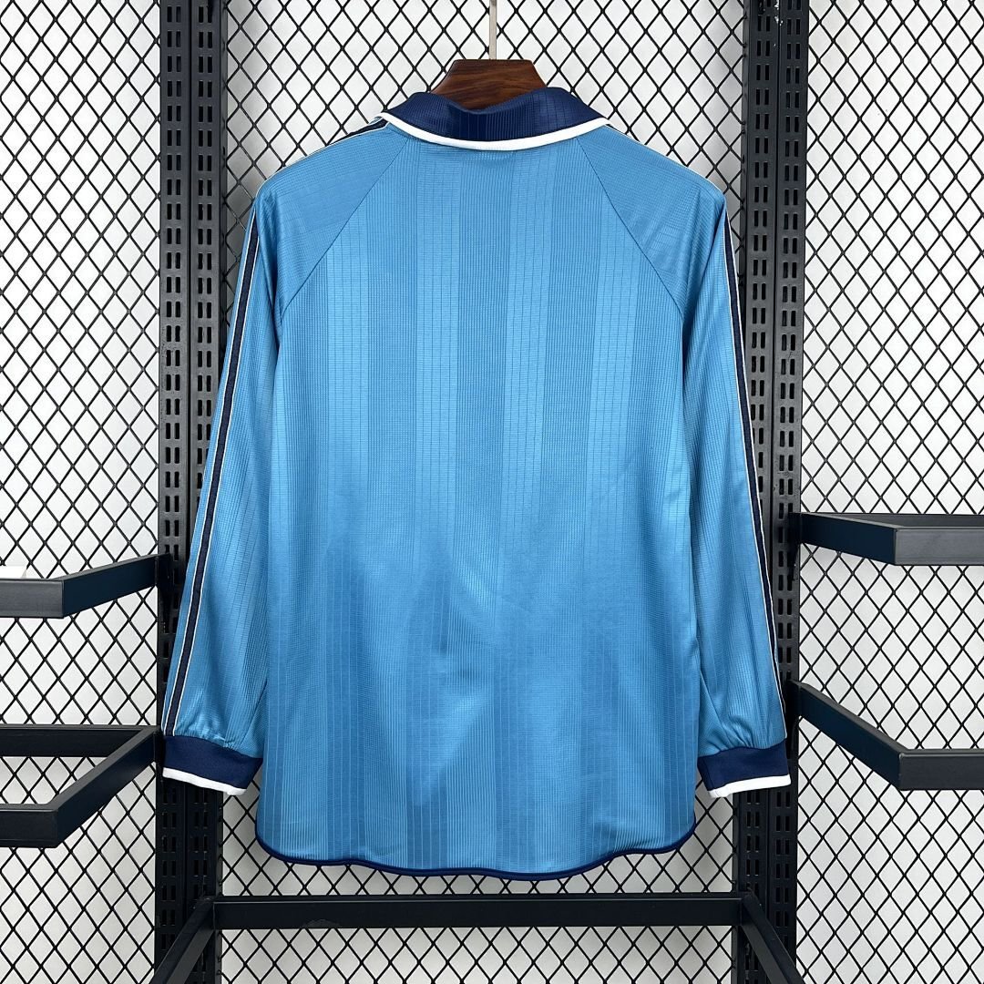 Maglia real madrid retro - Maglia Real Madrid Third Manica Lunga 1999/00 Retro tessuto traspirante