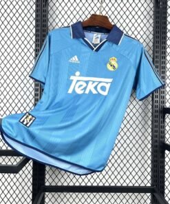 Maglia real madrid retro - Maglia Real Madrid Third 1999/00 Retro vista frontale completa