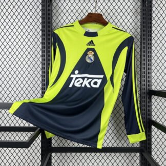 maglia da portiere real madrid manica lunga 1999/00 retro vista frontale TIFOSO STORE