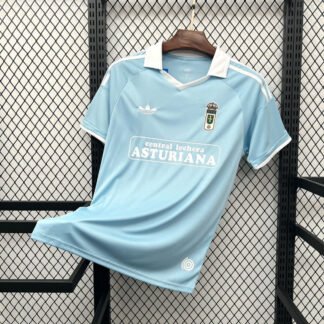 Maglia real oviedo retro - Maglia Real Oviedo Home 2025/26 Retro vista frontale completa
