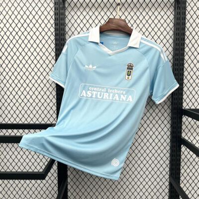 Maglia Real Oviedo Celeste 2025/26