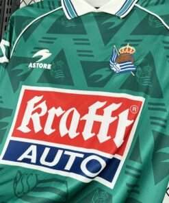 Maglia real sociedad retro - Maglia Real Sociedad Away 1995/96 Retro tessuto traspirante
