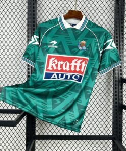 Maglia real sociedad retro - Maglia Real Sociedad Away 1995/96 Retro vista frontale completa