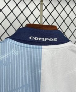 Maglia real sociedad retro - Maglia Real Sociedad Home 1997/98 Retro dettaglio stemma ricamato