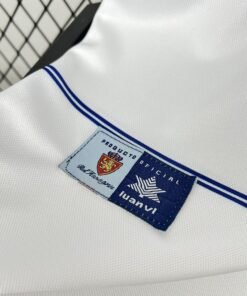 Maglia real zaragoza retro - Maglia Real Zaragoza Home 2000/01 Retro tessuto traspirante