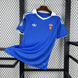 Camiseta Real Zaragoza Azul 2025/26 – frontal