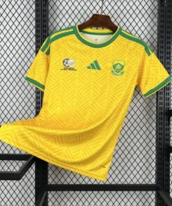 Maglia South Africa Home 2024/25 Versione Tifoso vista frontale completa