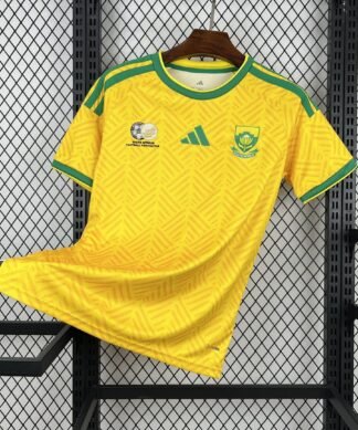 Maglia South Africa Home 2024/25 Versione Tifoso vista frontale completa