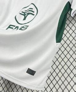 Maglia South Africa Springbok Away 2024/25 Versione Tifoso dettaglio stemma ricamato