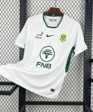Maglia South Africa Springbok Away 2024/25 Versione Tifoso vista frontale completa