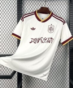 Maglia Spain Away 2024/25 Versione Tifoso vista frontale completa