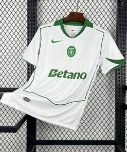 Maglia Sporting CP Home 2025/26 Versione Tifoso vista frontale completa