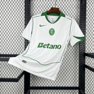 Maglia Sporting CP Home 2025/26 Versione Tifoso vista frontale completa