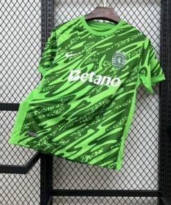 Maglia Sporting CP Keeper 2025/26 Versione Tifoso vista frontale completa