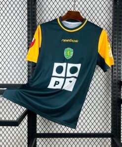 Maglia sporting cp retro - Maglia Sporting CP Away 2002/03 Retro vista frontale completa