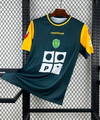 Maglia sporting cp retro - Maglia Sporting CP Away 2002/03 Retro vista frontale completa