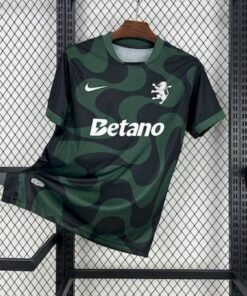 Maglia Sporting CP Third 2025/26 Versione Tifoso vista frontale completa