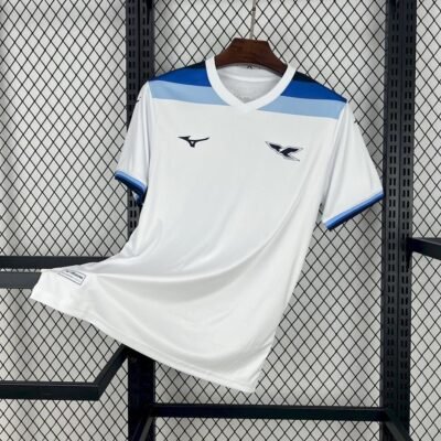Maglia SS Lazio Home 2025/26 Versione Tifoso vista frontale completa