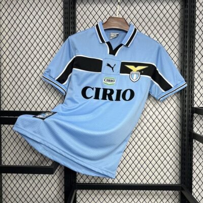 Maglia ss lazio retro - Maglia SS Lazio Home 1998/99 Retro vista frontale completa