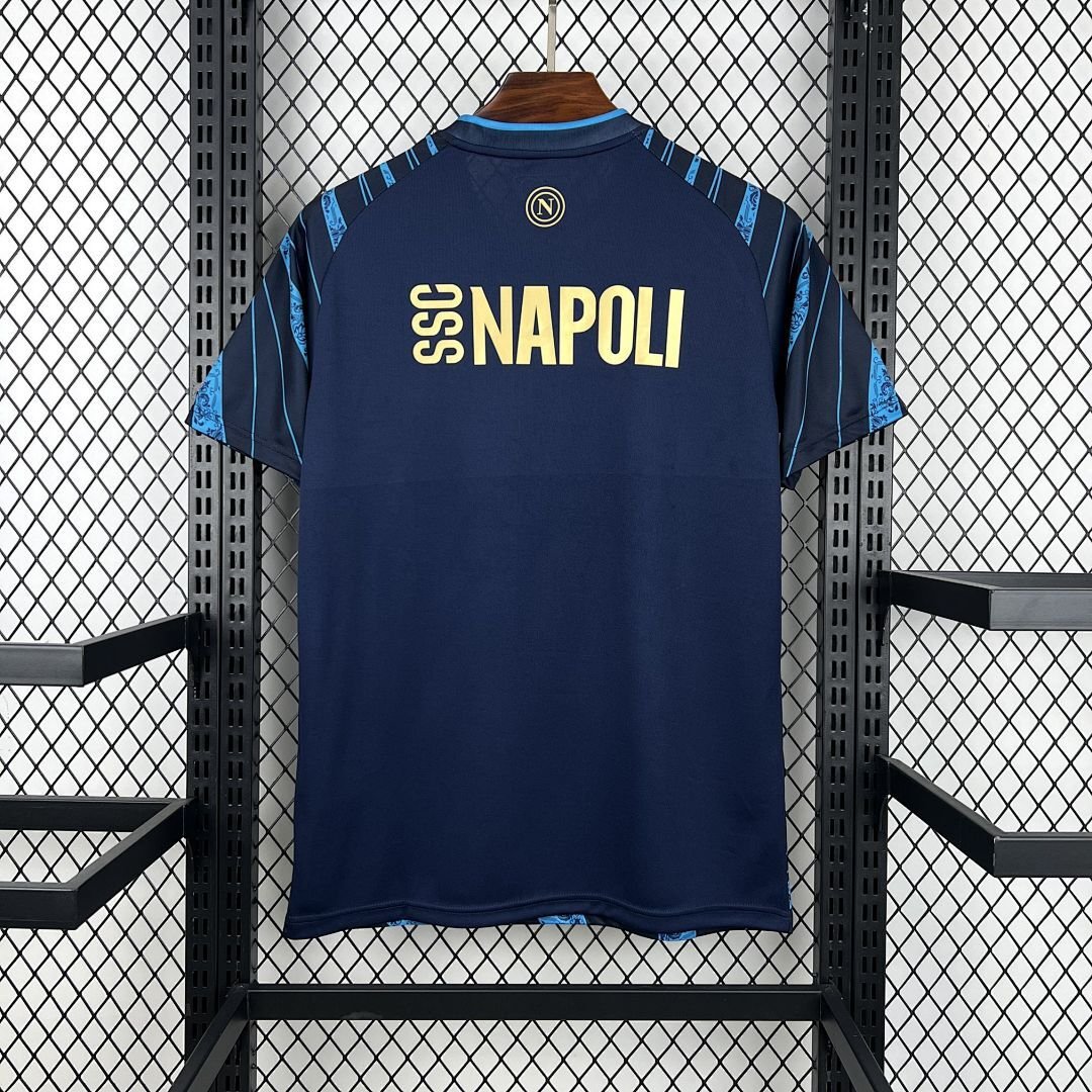 Maglia SSC Napoli Home 2025/26 Versione Giocatore vista posteriore