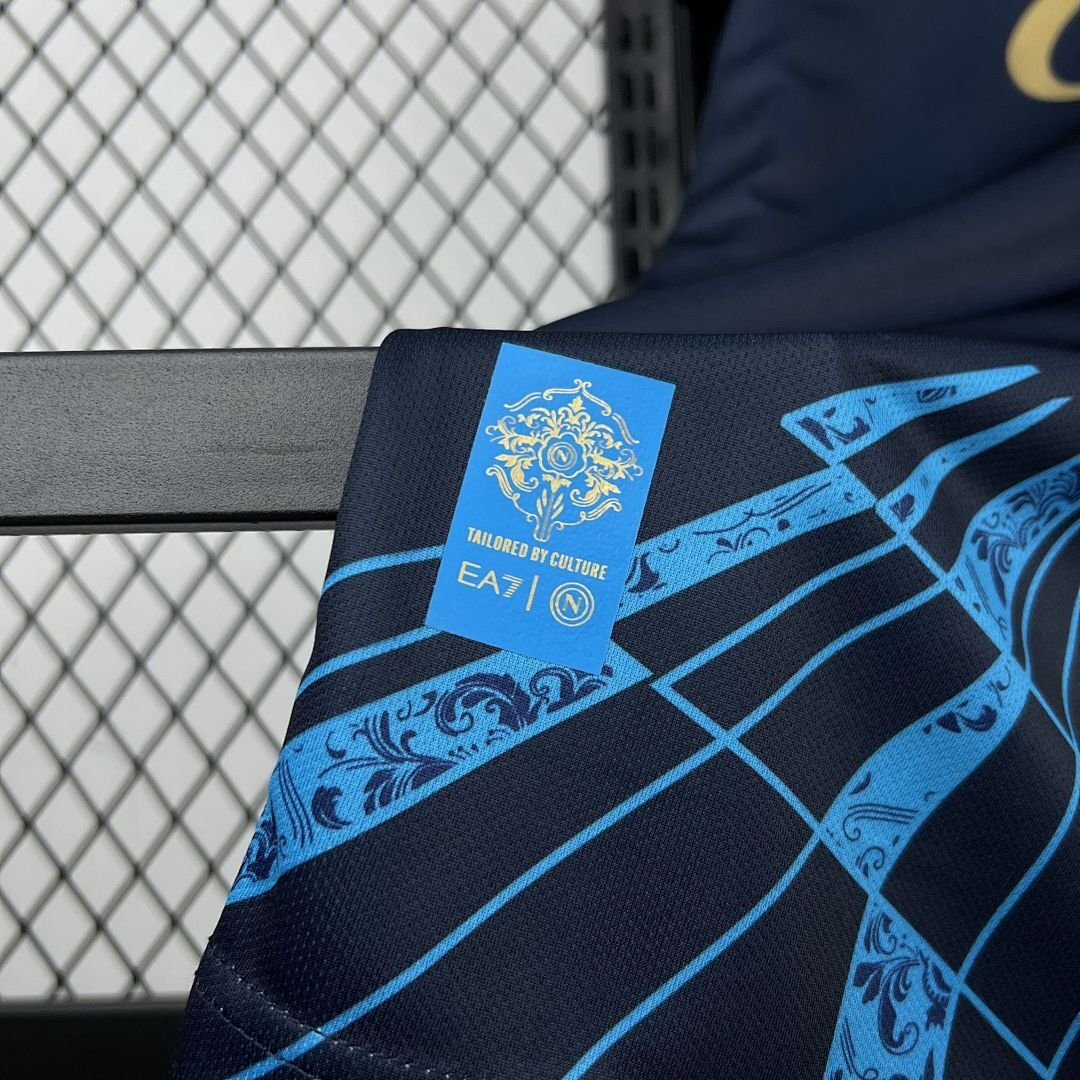 Maglia SSC Napoli Home 2025/26 Versione Giocatore vista laterale