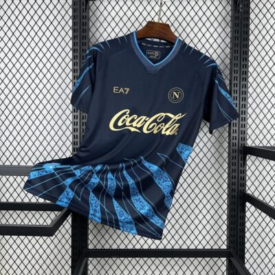 Maglia SSC Napoli Home 2025/26 Versione Giocatore vista frontale completa