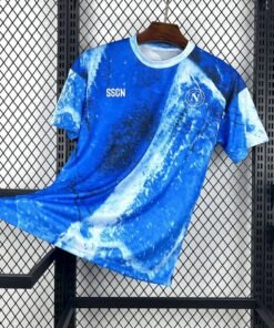 Maglia SSC Napoli Home 2025/26 Versione Tifoso vista frontale completa