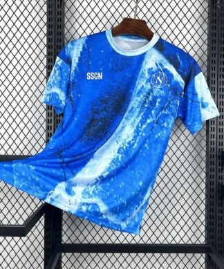 Maglia SSC Napoli Home 2025/26 Versione Tifoso vista frontale completa