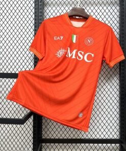 Maglia SSC Napoli Keeper 2025/26 Versione Tifoso vista frontale completa