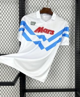 Maglia ssc napoli retro - Maglia SSC Napoli Away 1988/89 Retro vista frontale completa