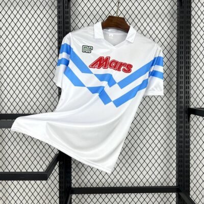Maglia ssc napoli retro - Maglia SSC Napoli Away 1988/89 Retro vista frontale completa