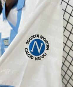 Maglia ssc napoli retro - Maglia SSC Napoli Away 1990/91 Retro dettaglio stemma ricamato