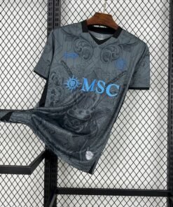 Maglia SSC Napoli Third 2024/25 Versione Tifoso vista frontale completa