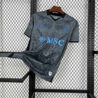 Maglia SSC Napoli Third 2024/25 Versione Tifoso vista frontale completa