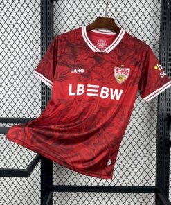 Maglia Stuttgart Away 2025/26 Versione Tifoso vista frontale completa
