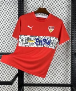 Maglia stuttgart retro - Maglia Stuttgart Away 2006/07 Retro vista frontale completa