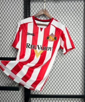 Maglia sunderlandl retro - Maglia Sunderlandl Home 2005/06 Retro vista frontale completa