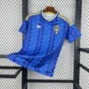 Maglia Sweden Away 2024/25 Versione Tifoso vista frontale completa