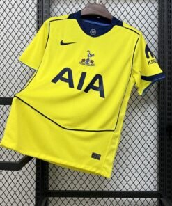 Maglia Tottenham Hotspur Third 2025/26 Versione Tifoso vista frontale completa