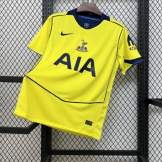 Maglia Tottenham Hotspur Third 2025/26 Versione Tifoso vista frontale completa