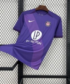 Maglia Toulouse Home 2024/25 Versione Tifoso vista frontale completa