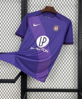 Maglia Toulouse Home 2024/25 Versione Tifoso vista frontale completa