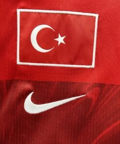 Maglia Turkiye Home 2024/25 Versione Tifoso tessuto traspirante